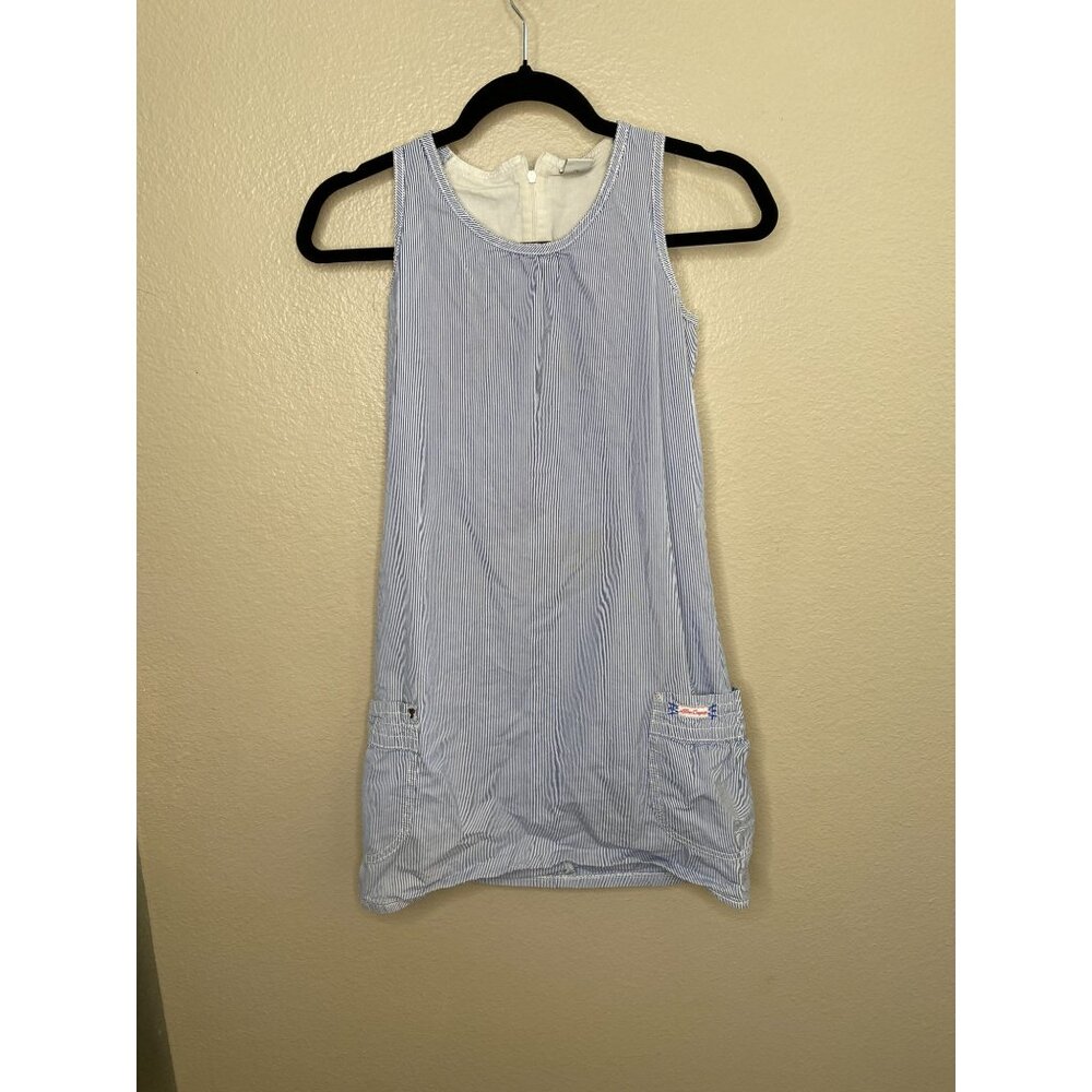 S Oliver Striped Blue Dress Womans Sleeveless Summer‎ Dress